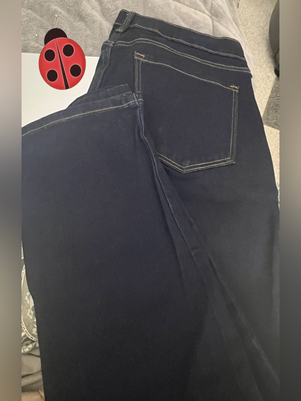 Old Navy Women’s Dark Blue Stretch Ankle Jeans 14 NWT